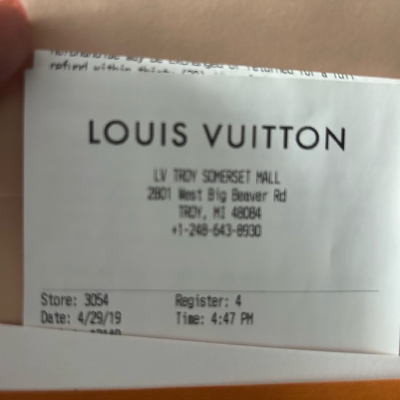 Louis Vuitton flower hobo bag. With box and bag. Receipt shown for reference. - Picture 13 of 15